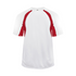 Badger Sport Hook Tee (414400-028604), Color 'White/Red'